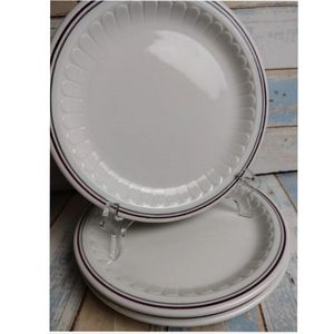 3 Vintage Shenango China Salad Plates